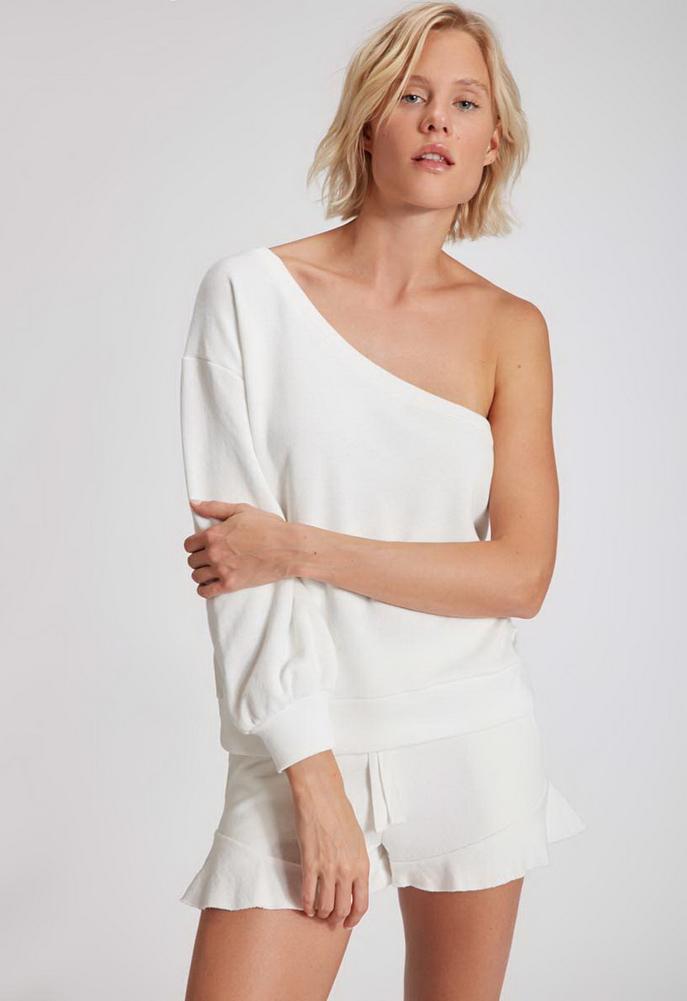 Nation Ltd Mira One Sleeve Sweatshirt