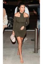 My Style Mode Double Lined T Neck Mini Dress As Seen On Kourtney Kardashian
