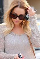 Jennifer Zeuner Eye/hand Lariat Necklace With Diamond And Sapphire As Seen On Lauren Conrad