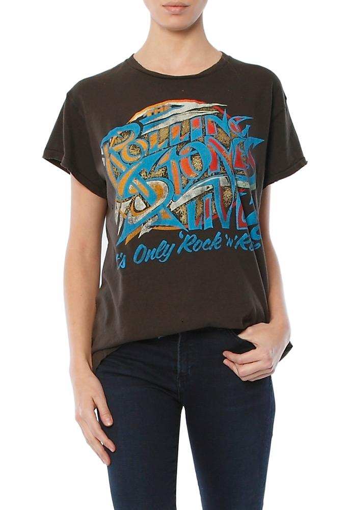 Madeworn Rolling Stones 78 Glitter Tee