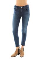 A Gold E Sophie High Rise Crop Skinny Jean With Raw Hem