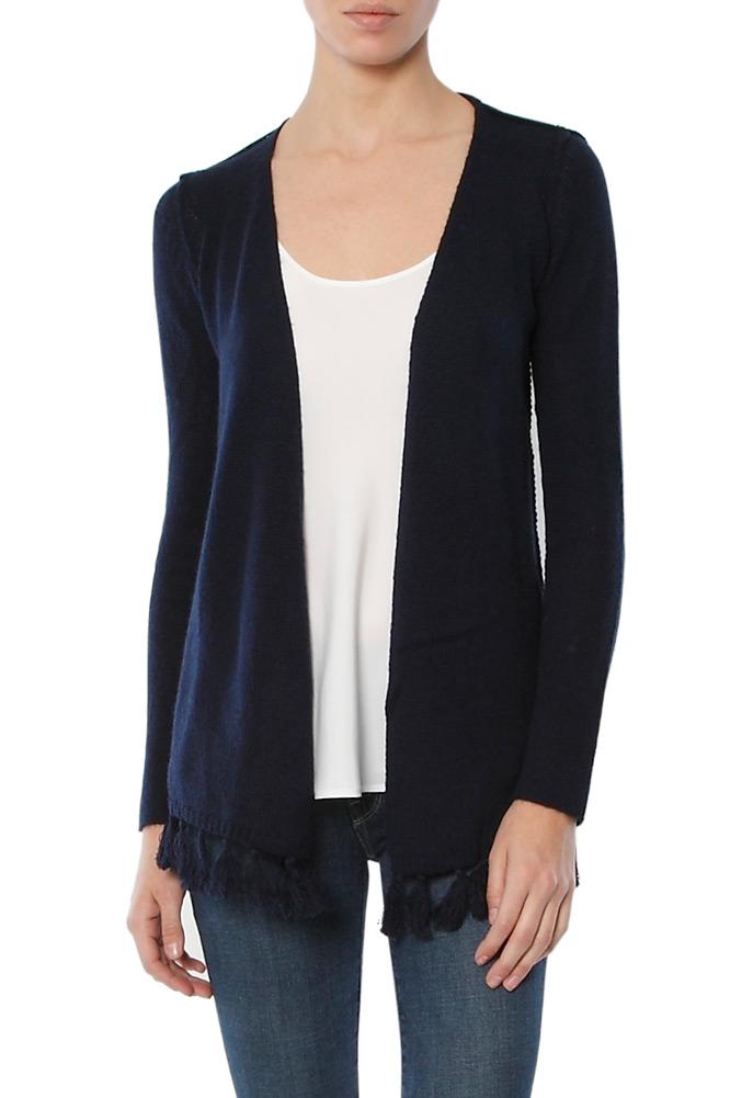 Autumn Cashmere Duster With Tassels