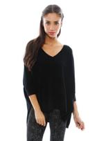 Songbird Cashmere Oversized Vneck Sweater - Singer22 Exclusive