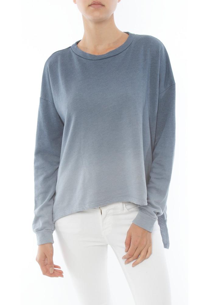 Lna Ombre Backtail Sweatshirt