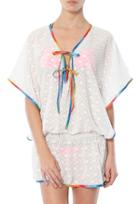 Rosalita Dacha Fluoresecent Poncho Dress