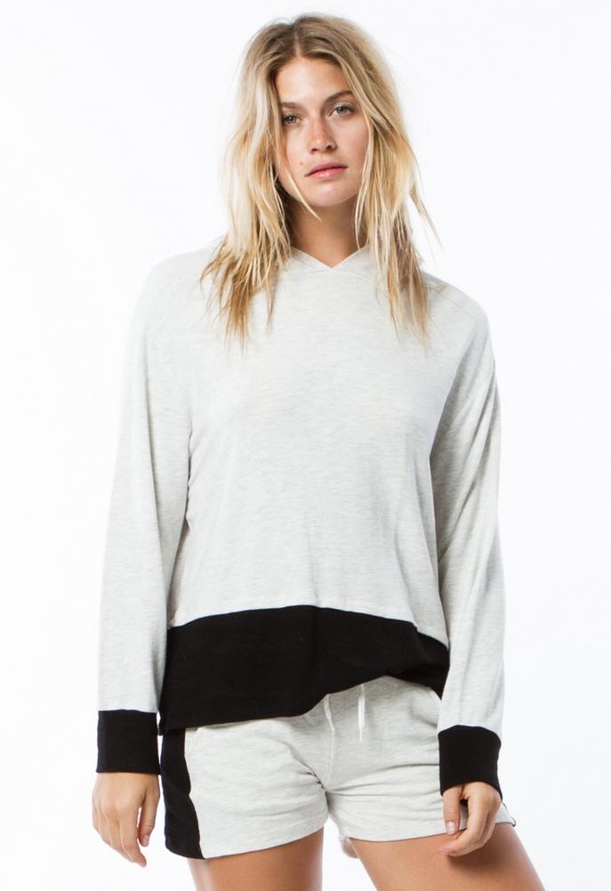 Monrow Oversized Contrast Hoody