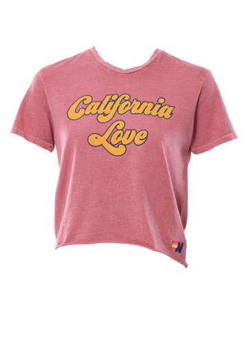 Aviator Nation Big California Love Boyfriend Tee