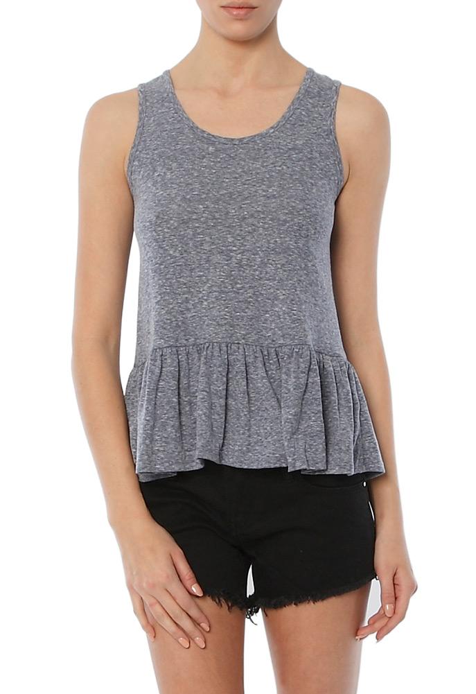 C&c California Tessa Peplum Tank