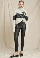 Marissa Webb Alma Stretch Leather Pant
