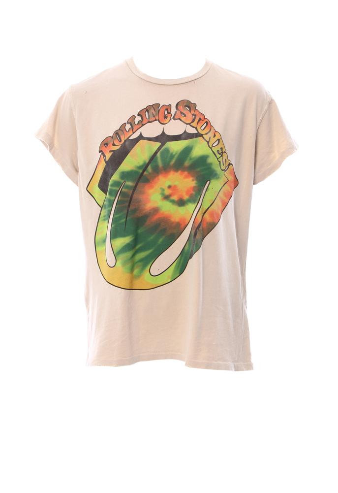 Madeworn Rolling Stones Tie Dye Tongue Crew Tee