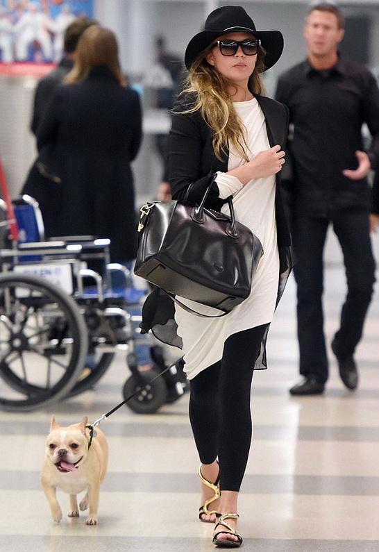 Janessa Leone Stephen Hat As Seen On Chrissy Teigen