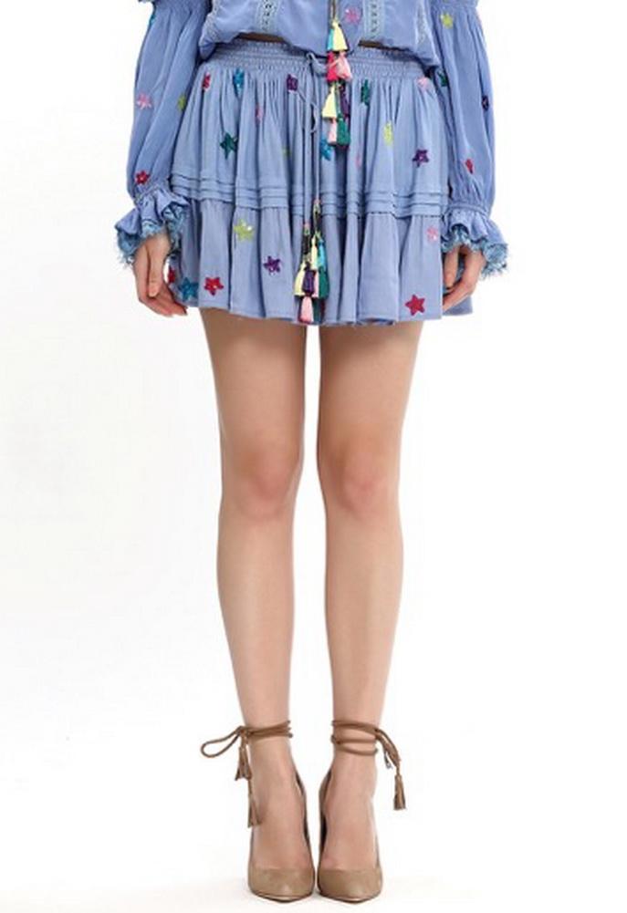 Rococo Sand Stellar Short Skirt