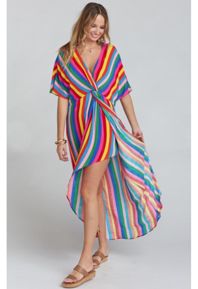 Show Me Your Mumu Get Twisted Maxi Dress