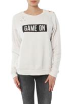Feel The Piece Odyn Game On Distressed Sweatshirt