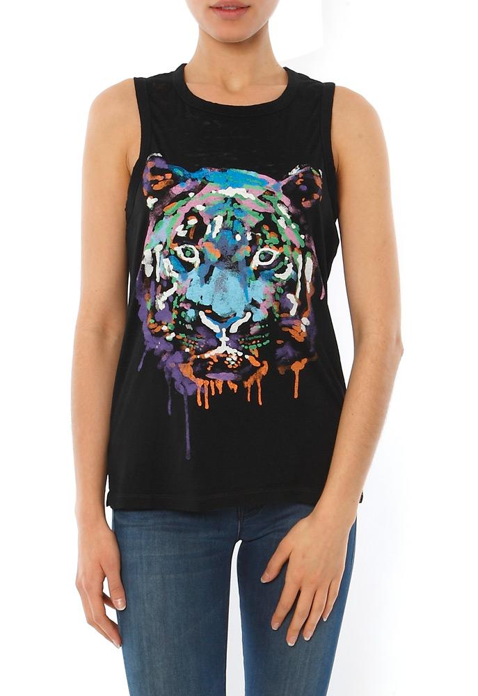 Chaser Rainbow Tiger Vintage Jersey Everybody Tank
