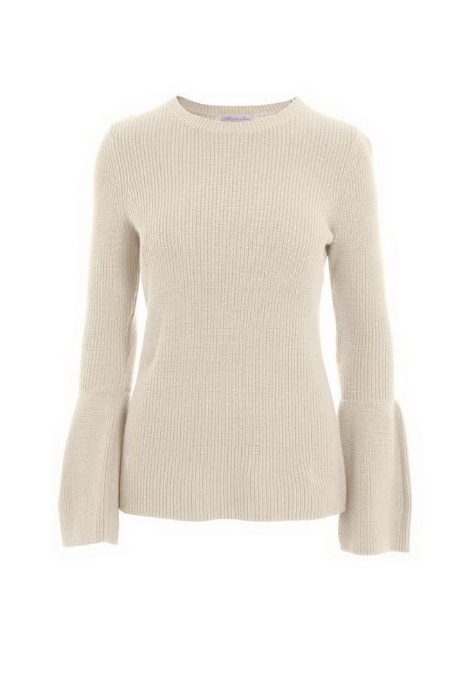 Minnie Rose Shaker Flare Sleeve Pullover