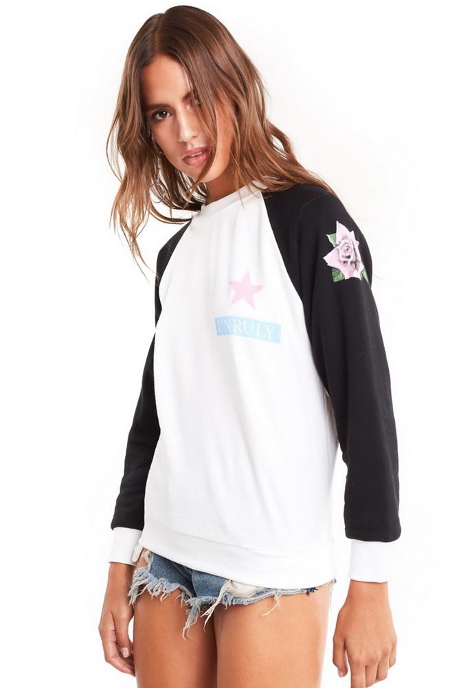 Wildfox Unruly Junior Sweatshirt