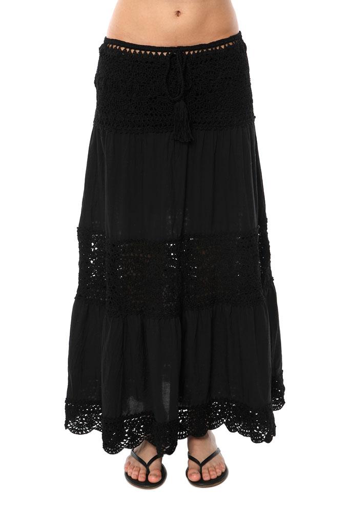 Anna Kosturova Filigree Maxi Skirt