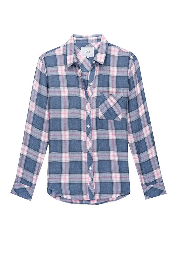 Rails Hunter Long Sleeve Plaid Button Down Shirt