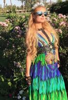 Shahida Parides Long Dress As Seen On Paris Hilton