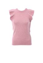 Minnie Rose Cotton Ruffle Sleeve Tank