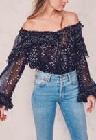 Loveshackfancy Ruffle Popover Top