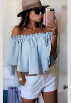 Elle-est-grece Linen Angel Top As Seen On Marianna Hewitt