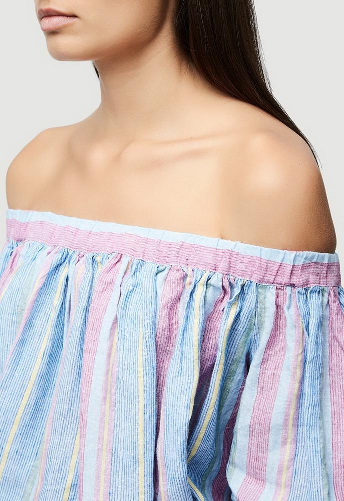 Frame Denim Off Shoulder Top