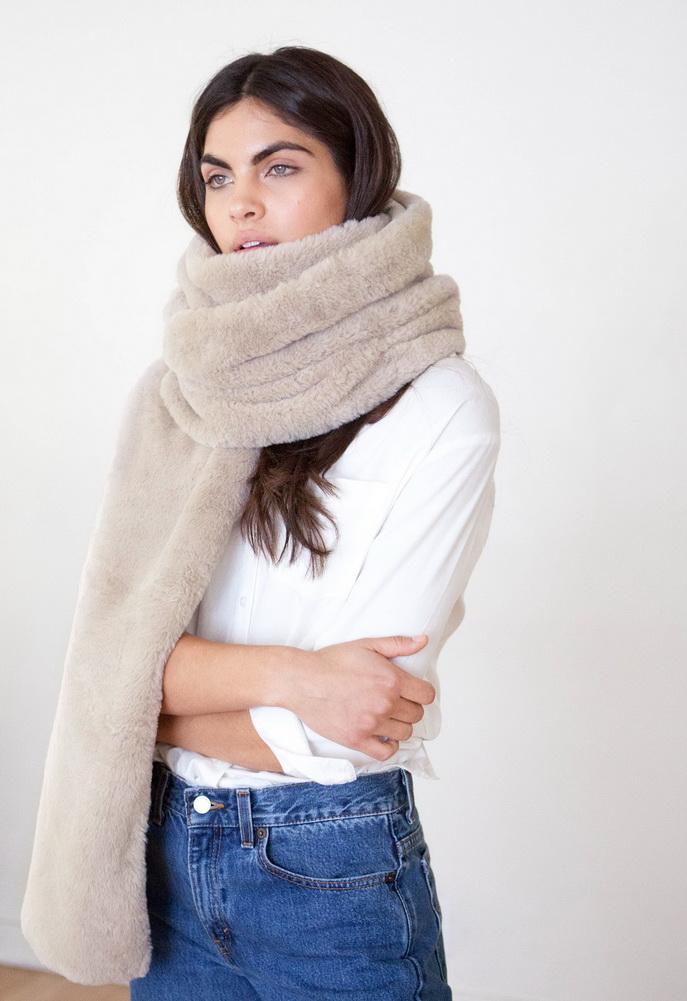 Donni Charm Faux Fierce Scarf