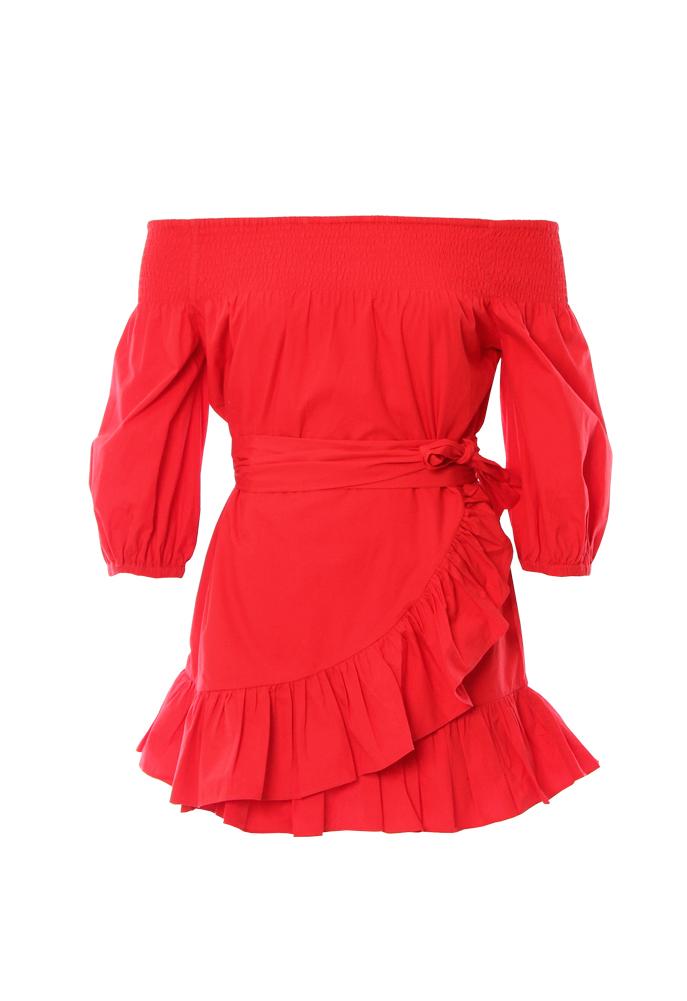 Tularosa Maida Ruffle Dress