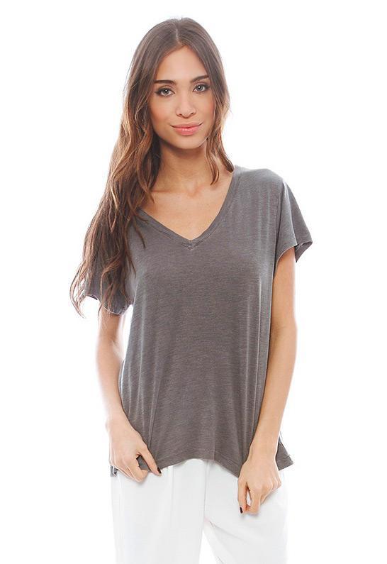 Feel The Piece Champion V Neck Tee