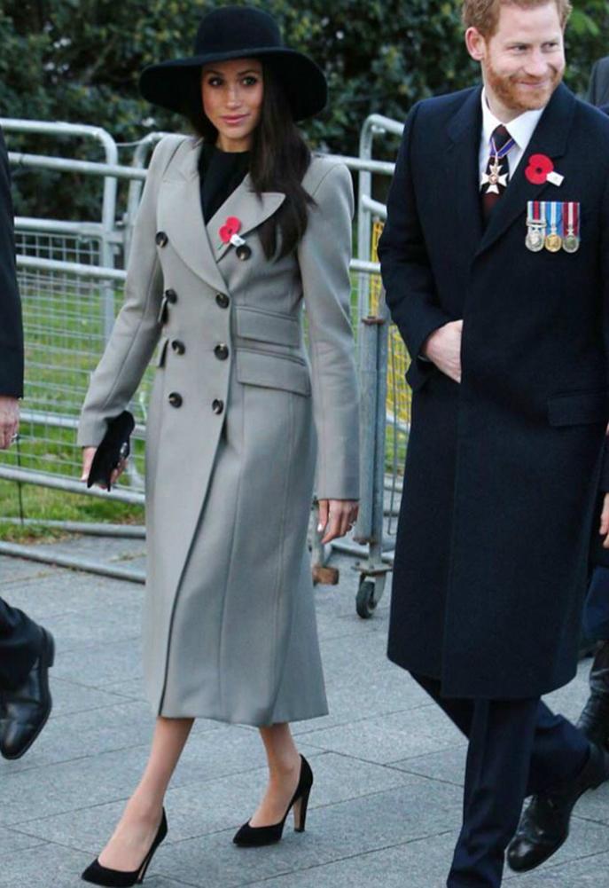 Smythe Pagoda Coat As Seen On Meghan Markle
