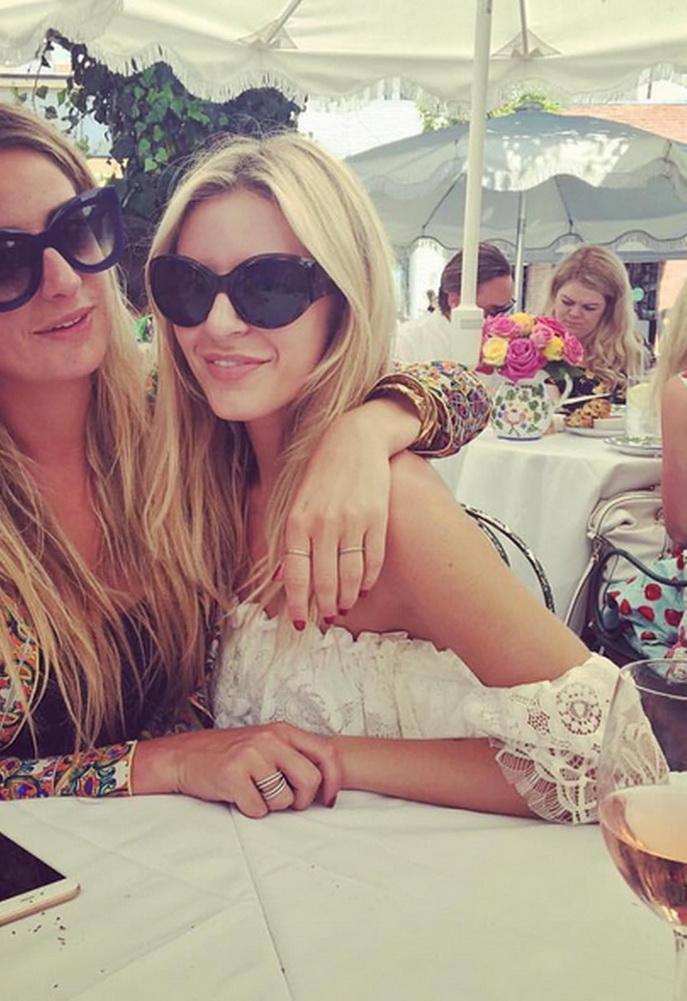 Elle-est-grece Angela Drop Sleeve Lace Top As Seen On Morgan Stewart