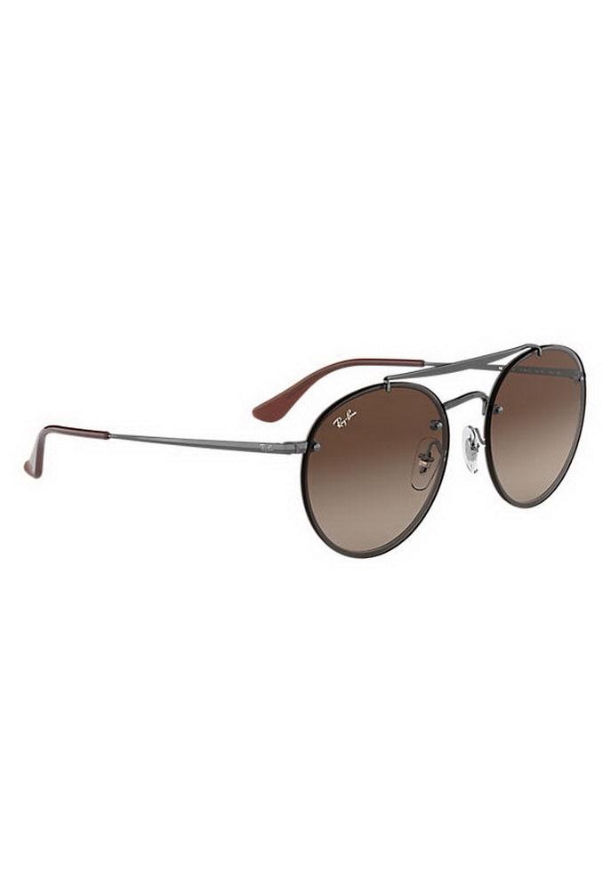 Ray-ban Rb3614n Blaze Rimless Round Aviator Sunglasses