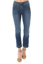 Mother The Insider Crop With Un-done Hem