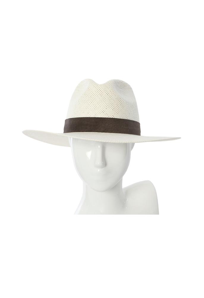 Janessa Leone Marcell Short Brimmed Fedora