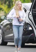 A Gold E Sophie Crop Jean With Chewed Hem And Waistband As Seen On Amanda Seyfried
