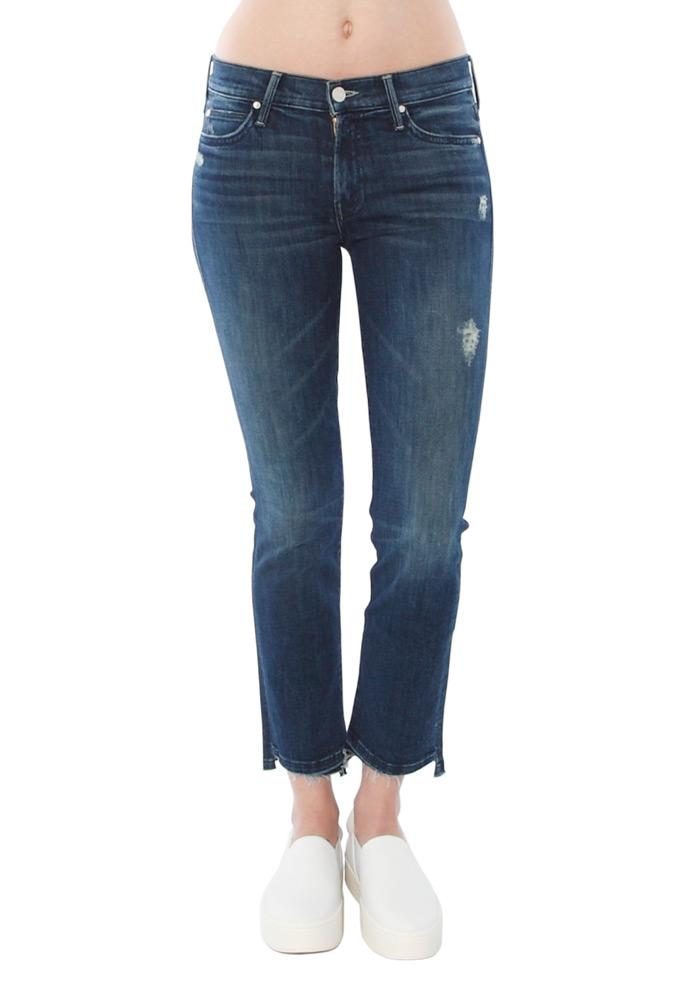Mother The Rascal Ankle Un-done Step Fray Jean