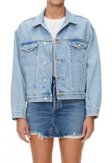 A Gold E Charlie Oversized Denim Jacket