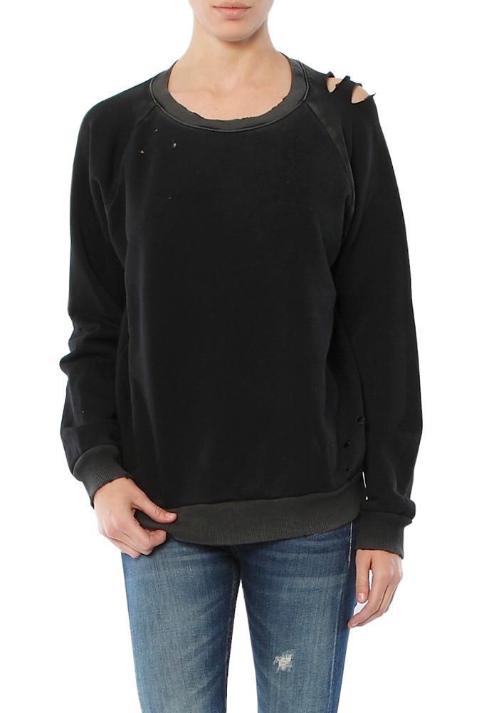 Feel The Piece Odyn Distressed Sweatshirt