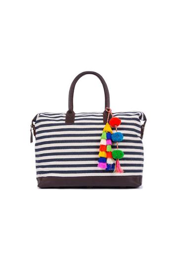 Jadetribe Valerie Nautical Stripe Weekender
