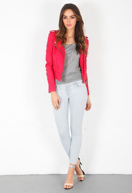 J Brand Tracks Railroad Stripe Skinny Jean