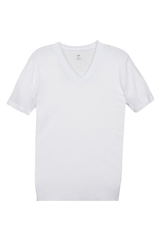 Lna Short Sleeve V Neck Tee