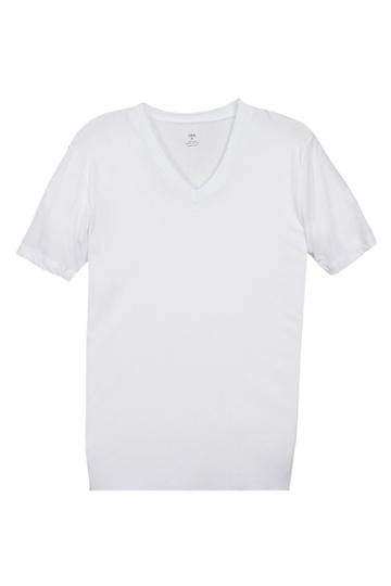 Lna Short Sleeve V Neck Tee