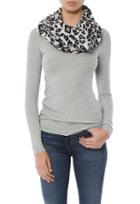 Autumn Cashmere Leopard Print Snood
