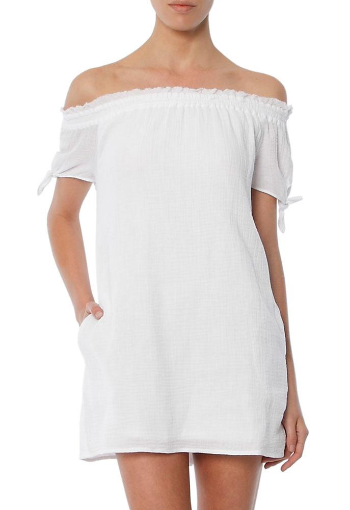 Generation Love Jodi Gauze Off Shoulder Dress