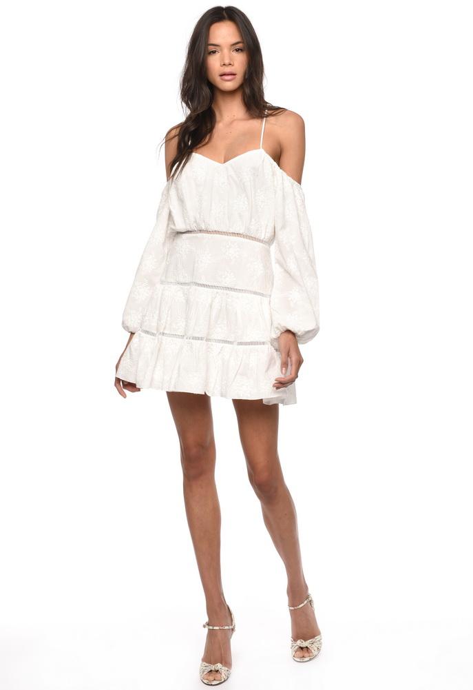 Karina Grimaldi Sissy Solid Mini Dress