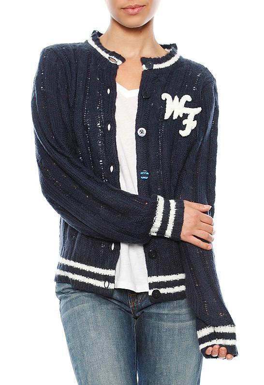 Wildfox A True Star School House Cardigan