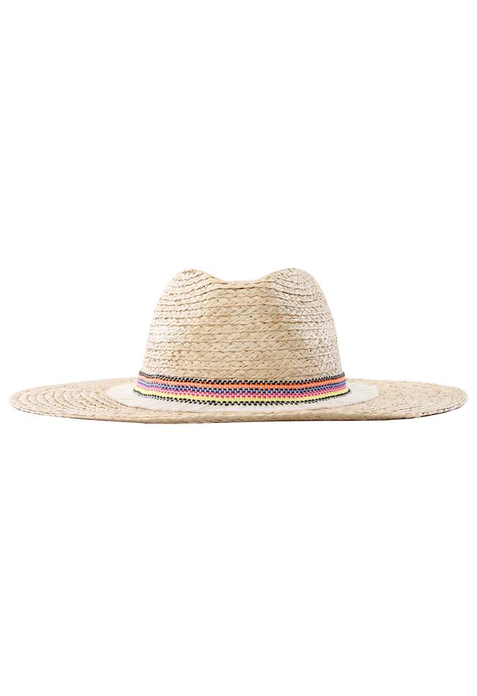 Hat Attack Raffia Braid Continental Hat