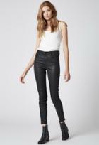 Blank Nyc Bond Mid-rise Coated Jean